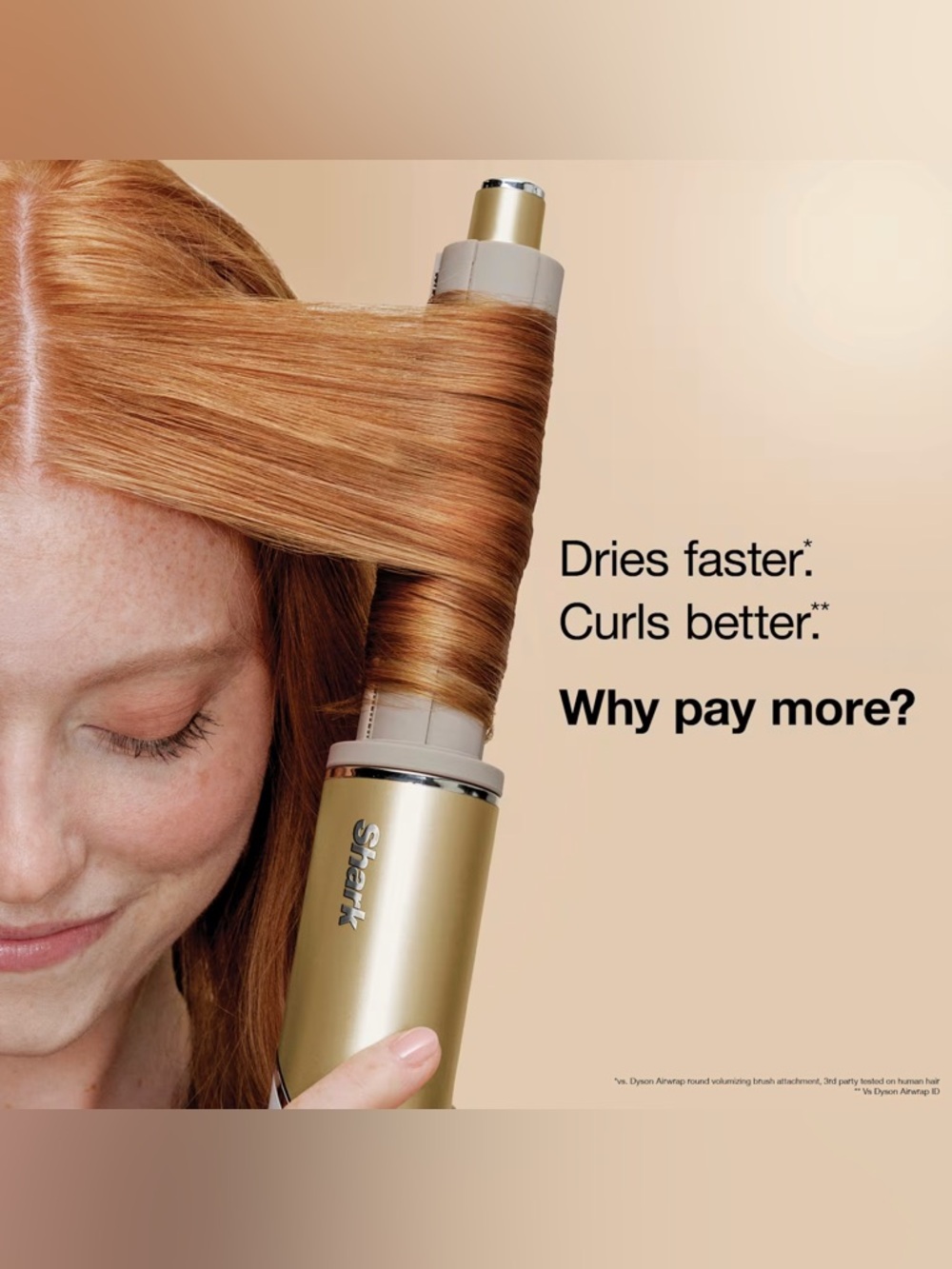 Shark Glam Hair Styler in Gold - Picture 10 of 14